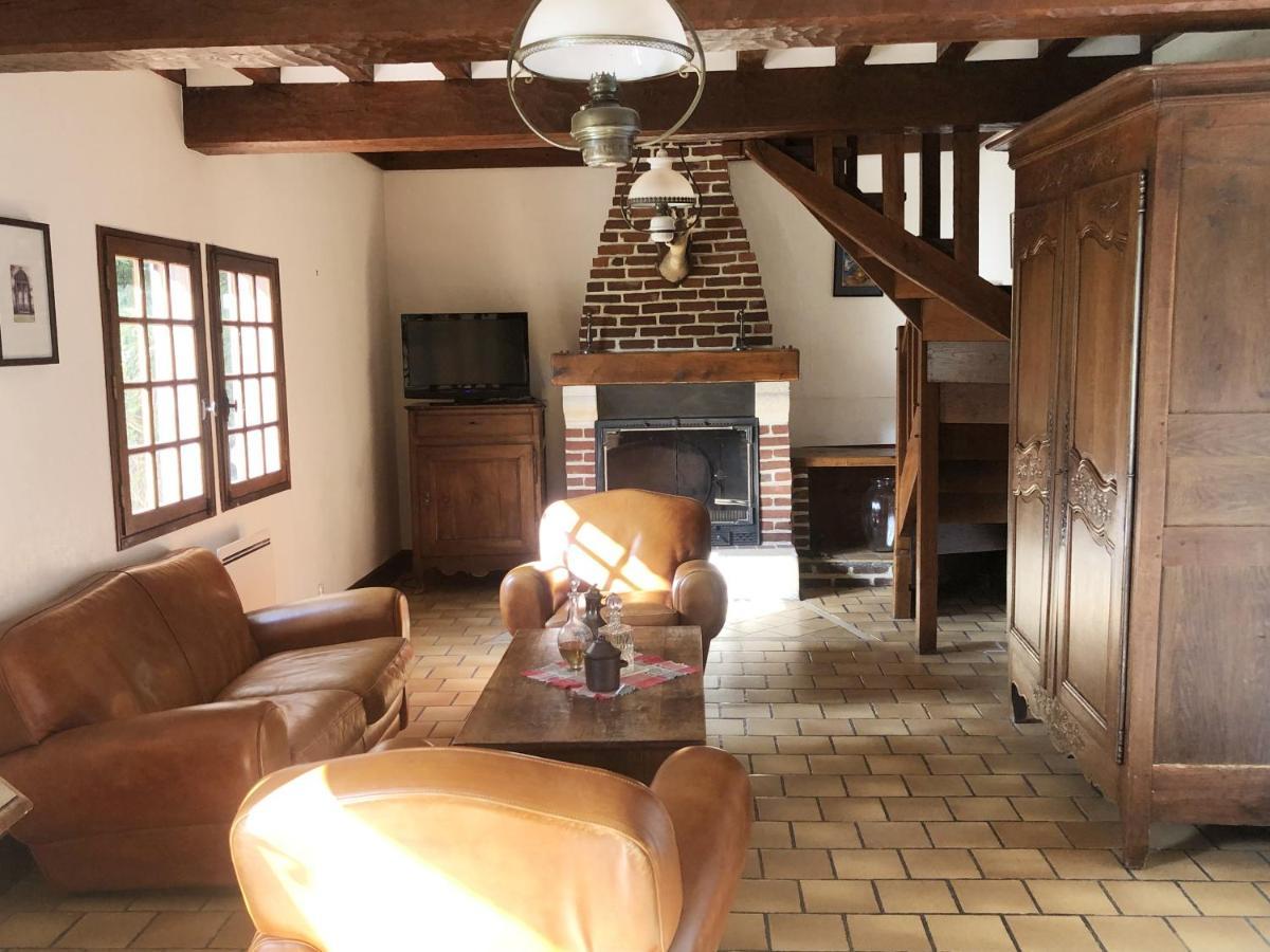Maison Avec Piscine A Honfleur Villa Genneville Exterior foto