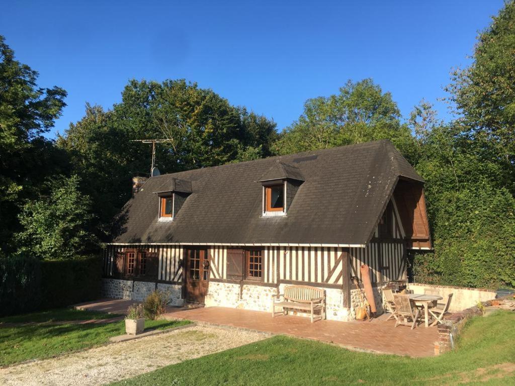 Maison Avec Piscine A Honfleur Villa Genneville Exterior foto